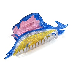 PVC Plastic Claw Hair Clips for Women Girl&nbsp;OHAR-D001-01B