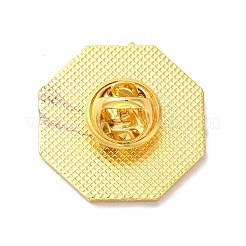 Eight-Diagram Tactics with Yin Yang Enamel Pin&nbsp;JEWB-K008-01G