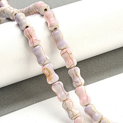 Baking Paint Synthetic Turquoise Beads Strands&nbsp;G-H060-05C