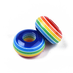 Resin Large Hole Beads&nbsp;X1-RESI-YWC0001-03