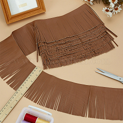 4M PU Leather Tassel Ribbon&nbsp;OCOR-WH0070-178C