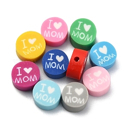 100Pcs 10 Colors Handmade Polymer Clay Beads&nbsp;CLAY-YW0001-64