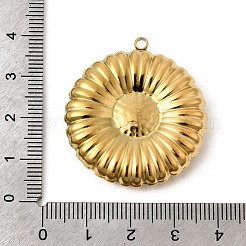 304 Stainless Steel Pendants&nbsp;STAS-B128-06G-02