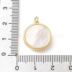 Brass Micro Pave Clear Cubic Zirconia Pendants&nbsp;CU-CBA03AF-06D-G