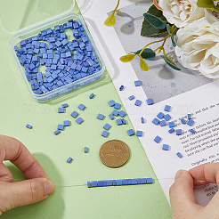 300Pcs 2 Styles 2-Hole Opaque Colours Glass Seed Beads&nbsp;SEED-HS0001-06F