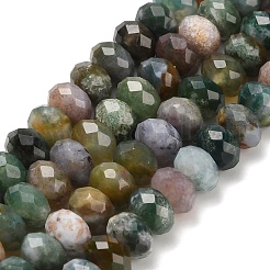 Natural Indian Agate Beads Strands&nbsp;G-C259-A02-5x8mm