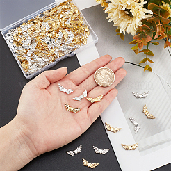 200Pcs 2 Color Tibetan Style Alloy Angeltee Beads&nbsp;TIBEB-AR0001-07-RS
