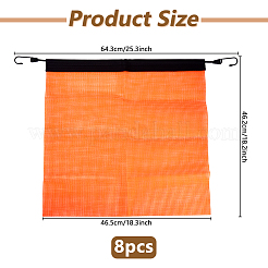 PVC Mesh Warning Flags&nbsp;AJEW-WH0596-685