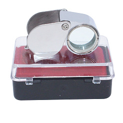 Stainless Steel Folding Jewelry Loupe&nbsp;TOOL-L010-005