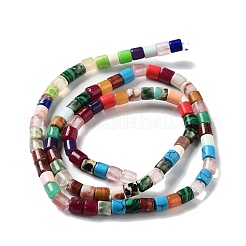 Natural & Synthetic Mixed Gemstone Beads Strands&nbsp;G-K358-A01-01