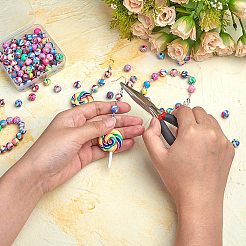 200Pcs 20 Colors Handmade Polymer Clay Beads&nbsp;CLAY-SZ0001-96