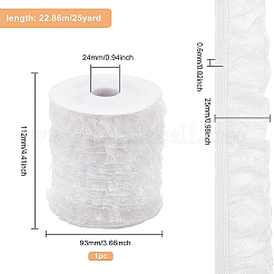 25 Yard Chinlon Organza Elastic Lace Ribbon&nbsp;EC-BC0001-39B