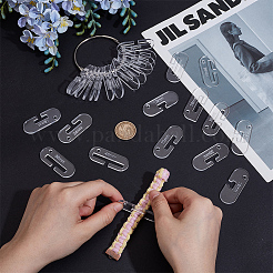 28Pcs Acrylic Band Weaving Width Gauge&nbsp;AJEW-OC0013-96B