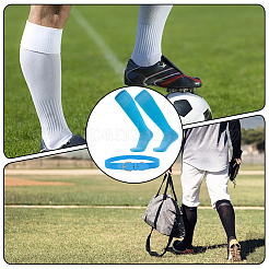 1 Pair Polycotton Solid Color Football Socks&nbsp;AJEW-CL0001-33E