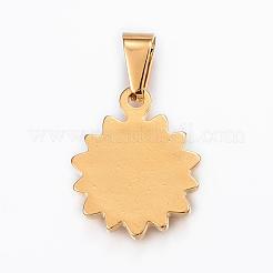 304 Stainless Steel Pendants&nbsp;STAS-H372-15G