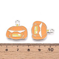 Halloween Theme Alloy Enamel Pendants&nbsp;ENAM-T022-54P-08