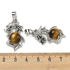 Natural & Synthetic Mixed Gemstone Pendants&nbsp;G-G111-01P