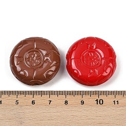 Opaque & Spray Painted Acrylic European Large Hole Beads&nbsp;OACR-G048-05
