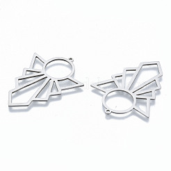 Non-Tarnish 201 Stainless Steel Pendants&nbsp;STAS-N090-LA965-1