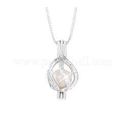 DIY Brass Box Chain Necklaces Making Kits&nbsp;DIY-PH0033-75