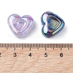 UV Plating Crack Acrylic Beads&nbsp;PACR-M005-05