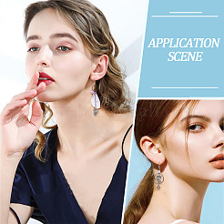 10Pair Brass Dangle Earring&nbsp;EJEW-SC00003