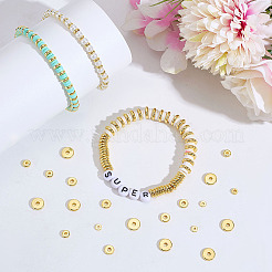 160Pcs 4 Styles Brass Spacer Beads&nbsp;KK-ME0002-72