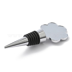 Alloy with Epoxy Wine Bottle Stoppers Cabochon Settings&nbsp;AJEW-G007-01A