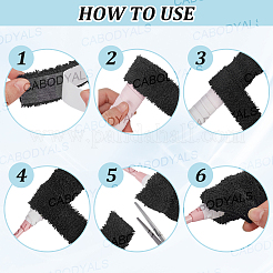 5M Microfiber Anti-slip Badminton Tennis Racket Grip Tape&nbsp;DIY-CY0003-49B