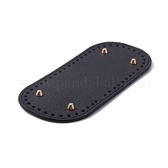 Imitation Leather Knitting Crochet Bags Bottom&nbsp;FIND-WH0049-93B