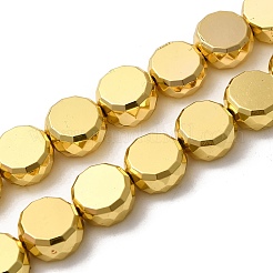 Electroplate Glass Beads Strands&nbsp;EGLA-F166-04C