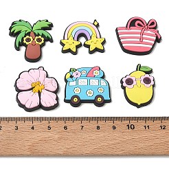 Summer Theme PVC Plastic Cabochons&nbsp;PL-CBAEA65-03