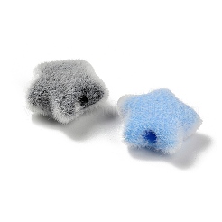 Flocky Opaque Acrylic Beads&nbsp;OACR-I026-02B