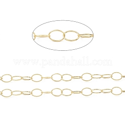 Brass Oval Link Chains&nbsp;CHC-M025-06G
