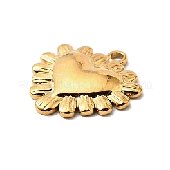 304 Stainless Steel Pendants&nbsp;STAS-H482-03G