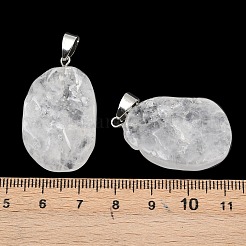 Natural Quartz Crystal Pendants&nbsp;G-C256-01A