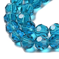 Transparent Glass Beads&nbsp;EGLA-A035-T10mm-D12