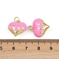 Brass Enamel Pendants&nbsp;KK-L240-03G