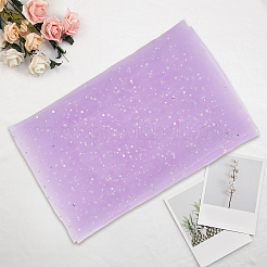 1M Sequins Polyester Organza Fabrics&nbsp;DIY-CY0003-41A
