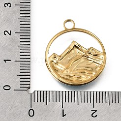 304 Stainless Steel Pendants&nbsp;STAS-N108-109G