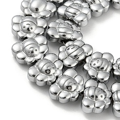 Electroplated Synthetic Non-magnetic Hematite Beads Strands&nbsp;G-Z032-D02-05F