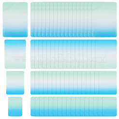 72Pcs 4 Styles Two Tone Rectangle Plastic Gift Bags&nbsp;OPP-TA0001-15A