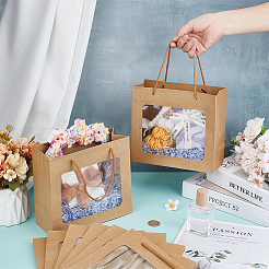 Kraft Paper Gift Bags&nbsp;ABAG-WH0044-63A