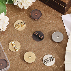 12Pcs 3 Colors Alloy Bolo Tie Slides Clasp Cabochon Settings&nbsp;FIND-CA0008-91