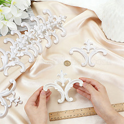 Flower PU Leather Carved Onlay Applique&nbsp;AJEW-WH0696-649C