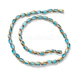 Electroplate Glass Beads Strands&nbsp;EGLA-K015-12A