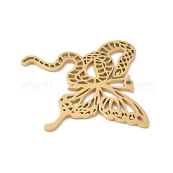 304 Stainless Steel Pendants&nbsp;STAS-F326-15G