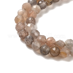 Natural Multi-Moonstone Beads Strands&nbsp;G-B074-B08-02