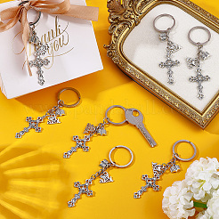 20Pcs Alloy Enamel Keychains&nbsp;KEYC-SC00057