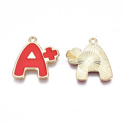 Rack Plating Alloy Enamel Pendants&nbsp;X1-ENAM-N055-069